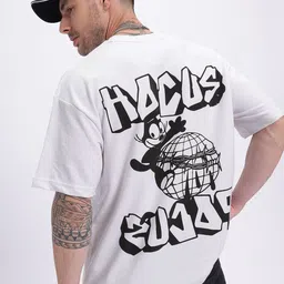 glitchez Monochrome Mood Graphic Oversize T-shirt-picture-41
