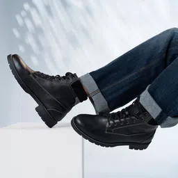 yoho Men Suede Premium Leather Vintage Design Winter Classic Boot M-001-picture-38