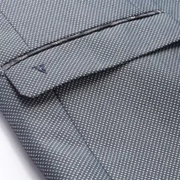 Van Heusen Self Design Slim Fit Single-Breasted Three-Piece Party Suit image 2