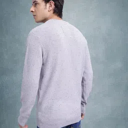 Roadster Men Pure Cotton Pullover image 4