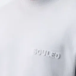 The Souled Store Super-Oversized Tee: Stone Grey Super Oversized T-Shirts image 4