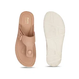 Bata Solid Pink Flats image 4