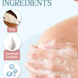 GLAMVEDA Set Of 4 Rice & Ceramide Skin Brightening Soap With Hyaluronic Acid - 75 g Each image 5