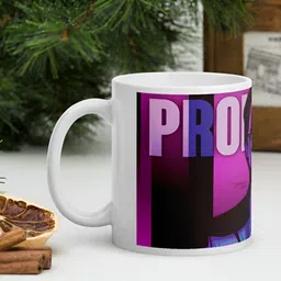 Mr UVD White Printed Ceramic Matte Mugs 350 ml image 3