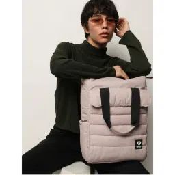 ONLY Beige Solid Backpack-picture-13