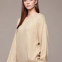 bebe Exclusive Collection Printed Pullover image 3