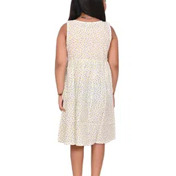 Megha Overseas Polka Dot Print A-Line Dress image 4