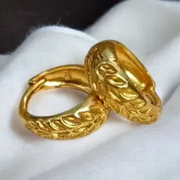 SHREE KRISHNA SHOPPING Gold-Plated Brass Earrings-picture-10