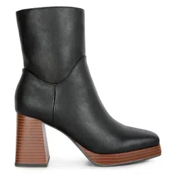 London Rag Women's Black Casual Boots-picture-31
