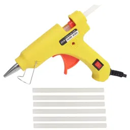 Fadman 20 W Hot Melt Mini Glue Gun with 6 Sticks Standard Temperature Yellow 7 mm Stick Dia., YLLOMINI6ST-picture-32