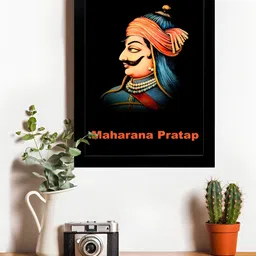 Hawai Black & Multicoloured 1 Pieces Wood Wall Photo Frames-picture-10