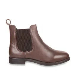 Mochi Women's Brown Chelsea Boots-picture-37