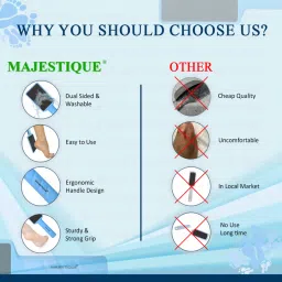 Majestique Dual Sided Large Foot Filer and Pedicure Tool image 5