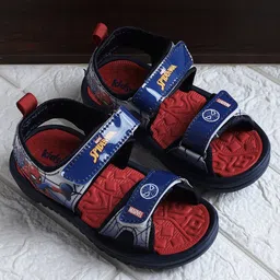 Kidsville Marvel Featuring Spiderman Designed Sandals - Navy Blue-image-65