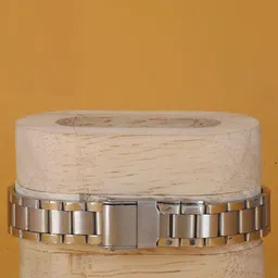 VIRAKTI Women Dial & Stainless Steel Bracelet Style Straps Analogue Watch H-23-CREAM-V01 image 3