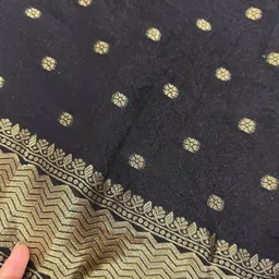 CaniBani Woven Design Silk Blend Banarasi Saree image 4