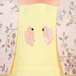 Pragya Exclusive Satin Fit & Flare Dress image 4