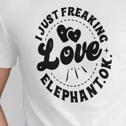 Seekbuylove Men Cotton Typography Printed Regular Fit Bio Finish T-shirt image 4