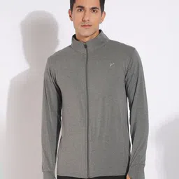 BLUE TYGA Men Acrylic Lightweight Antimicrobial Puffer Jacket-image-29