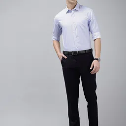 Park Avenue Slim Fit Striped Formal Shirt image 5