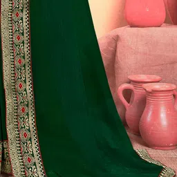 KALINI Zari Pure Georgette Saree image 3