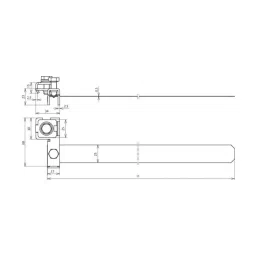 DEHN Connecting Clamps for Reinforcements (+) 6-10/6-10 mm Range Galvanized Iron, 308025 image 2