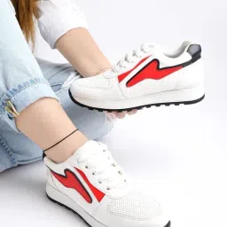 Shoetopia Women's White Sneakers-picture-36