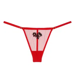 Victoria's Secret Very Sexy Flirty Mesh Adjustable V-String Thong Brief 1125427973JN image 4
