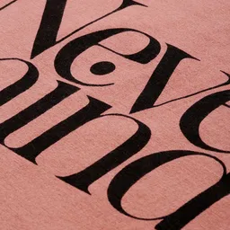 The Roadster Lifestyle Co Women Pink  Black Printed Drop-Shoulder Sleeves Pure Cotton Crop T-shirt image 4