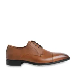 Aldo Men's Cognac Derby Shoes-picture-21