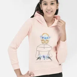 Crimsoune Club Kids Peach Printed Full Sleeves Sweatshirt-image-97