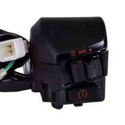 Uno Minda Handle Bar Switch - Right Side (Self Start) With Wire Couplers (2) for Hero Achiever - Disc (SW-0660M) image 3