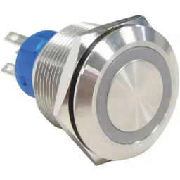 RS PRO Illuminated Push Button Switch Momentary 22.2 mm SPDT White LED 250 V AC, 1759332-picture-48