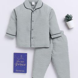 Clt.s Unisex Kids Striped Night suit-picture-25