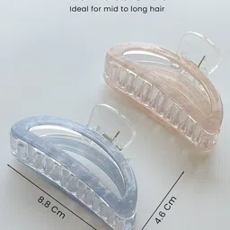 Silvr Bear Women Set of 2 Claw Clip image 3