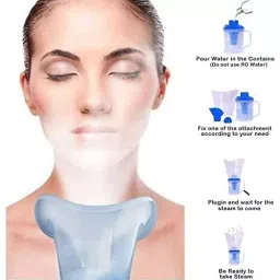 NS 3 in 1 Steam Vaporizer in Blue for Cold and Cough Treatment image 2