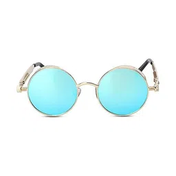 Being Better Unisex Full Rim Round Sunglasses with UV Protected Lens SGLGHYJKEYTRJWNE image 2