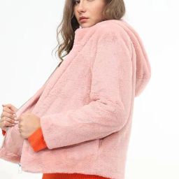 Vero Moda Light Pink Regular Fit Hoodie-image-50