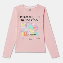 R&B Kids Light Pink Graphic Print Regular Fit T-Shirt-picture-15