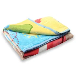 Butterthief Giraffe Printed Soft Flannel  All Seasons Baby Blanket for Kids & Toddlers - Color May Vary image 2