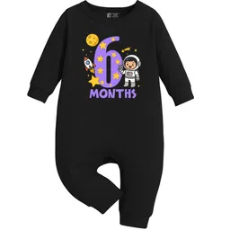 karmikh clothing & lifestyle Kids Months Graphic Printed Cotton Rompers-picture-17