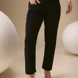 Chemistry Women Boyfriend Fit High-Rise Stretchable Jeans-image-80