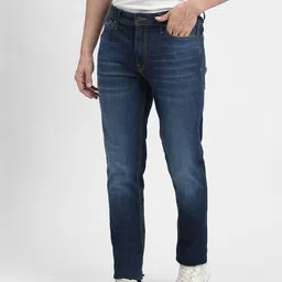 Jack & Jones Men Blue Ben Skinny Fit Low-Rise Light Fade Stretchable Jeans-picture-31