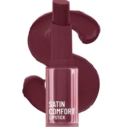 SWISS BEAUTY Ultra-Hydrating & Highly Pigmented Satin Comfort Lipstick - Burnt Maroon 19-picture-20