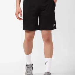 Reebok Black Regular Fit Shorts-image-49
