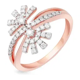 Malabar Gold and Diamonds 18k Gold Casual Ring for Women-picture-11