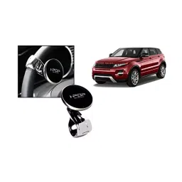 Auto Pearl I-Pop Sparkling Grey Car Power Steering Wheel Platinum Big Knob Spinner Compatible with Rover Evoque-image-44