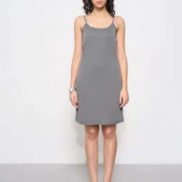 Annabelle By Pantaloons Off White Regular Fit Floral Print Formal Dress With Camisole image 5