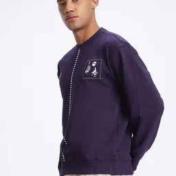 glitchez Printed Relaxed Terry Sweatshirt image 2