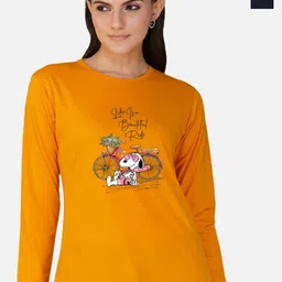 Metronaut Women 2 Printed Bio Finish Applique T-shirt-picture-20